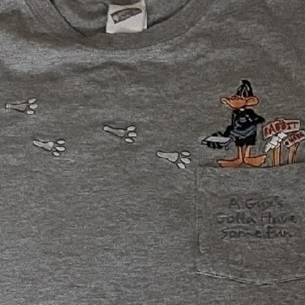 Warner Bros. Gray Daffy Duck Tee